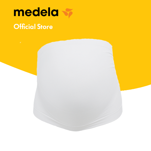Đai đỡ bụng Supportive Belly Band ( đen, trắng) - Hàng phân phối chính thức Medela Thụy Sĩ