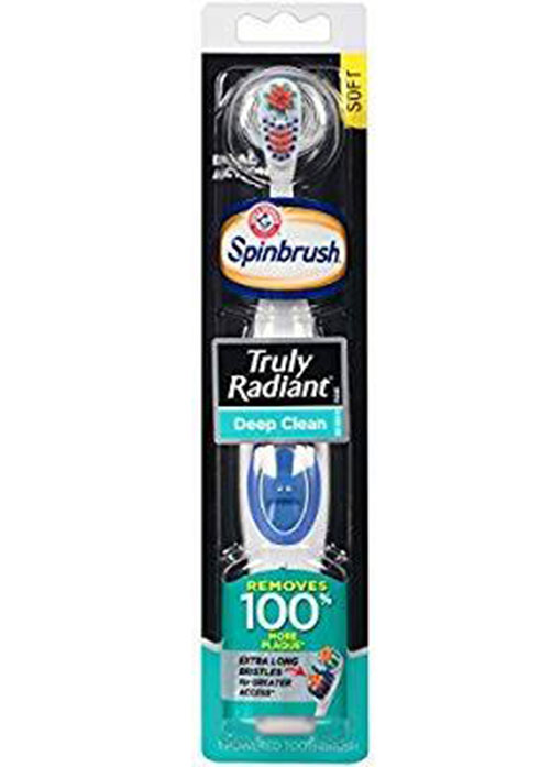 Bàn chải đánh răng pin Spinbrush Toothbrush của Arm & Hammer , loại có thê thay đầu