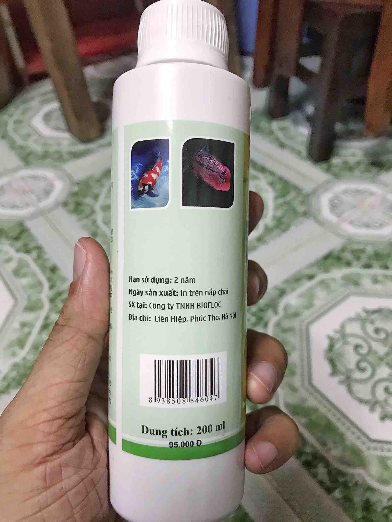 "hoàn tiền đến 10%" mr bio fish 200ml men vi sinh gốc xử lý nước hồ cá