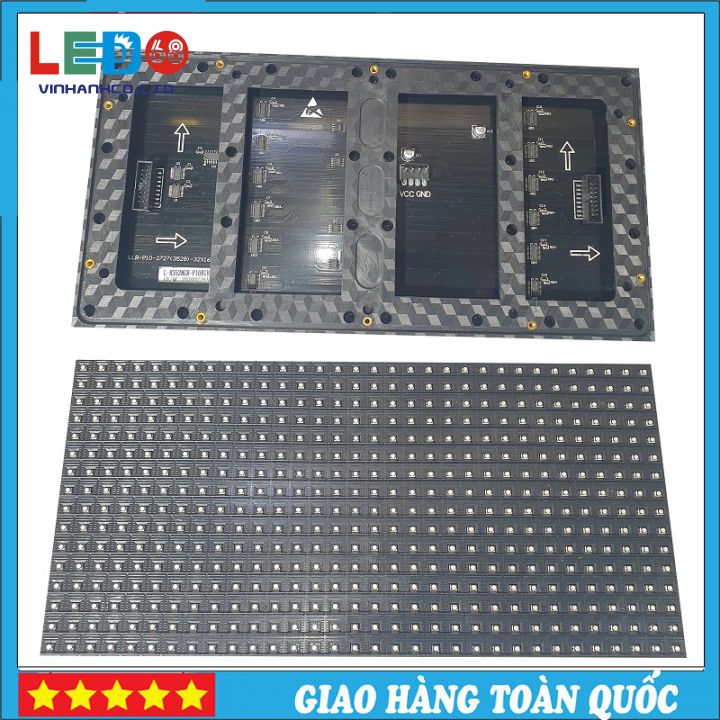 Module LED P10 Full Color Indoor  Đủ Phụ Kiện Hàng Cao Cấp