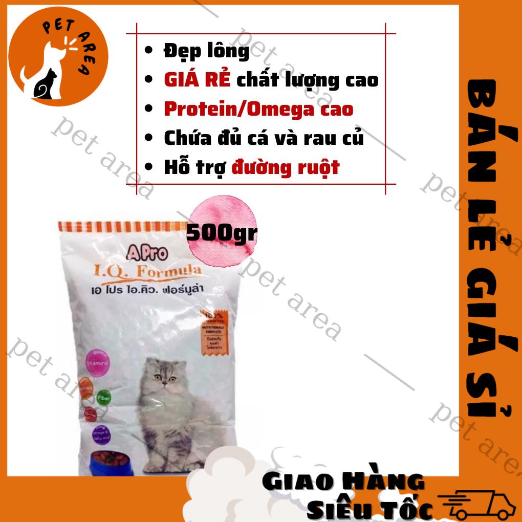 Thức ăn mèo apro iq formula bao 20kg, tiết kiệm