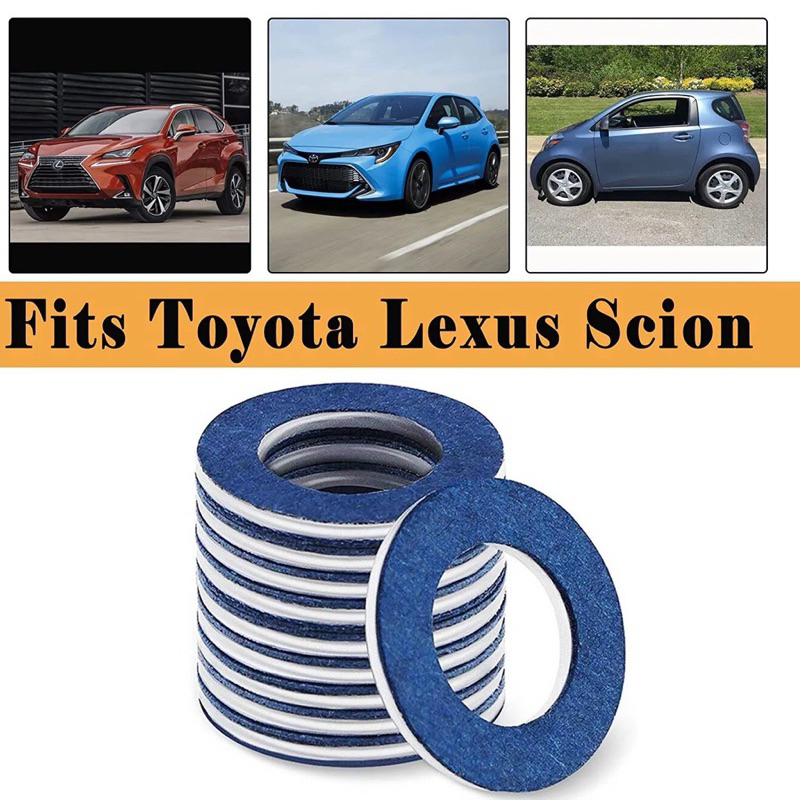 1 Long Đền Xả Nhớt - Vòng Đệm Ốc Xả Nhớt Lỗ 12.2mm Cho Xe Hơi Toyota / Mã Sản Phẩm: 90430-12031 ( Không kèm ốc xả )