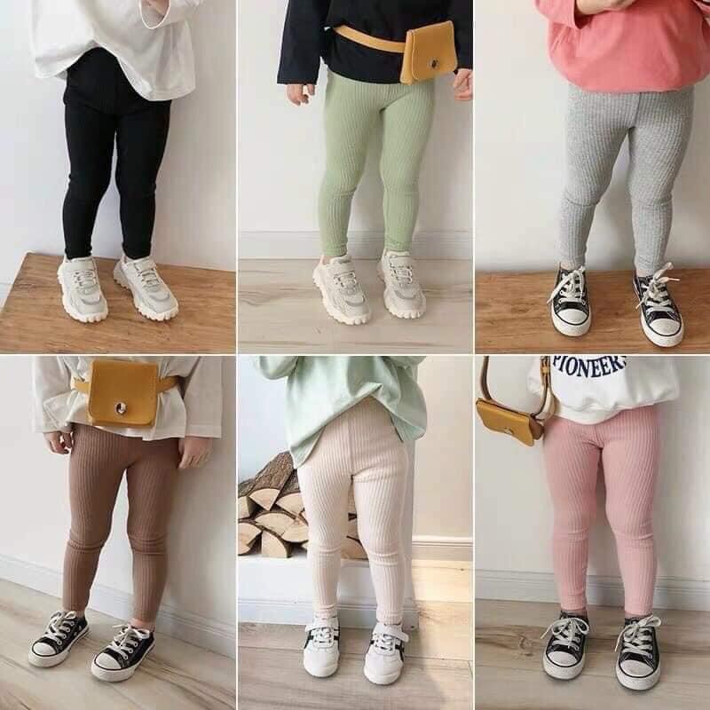 Quần leggin len tăm cho bé trai và gái