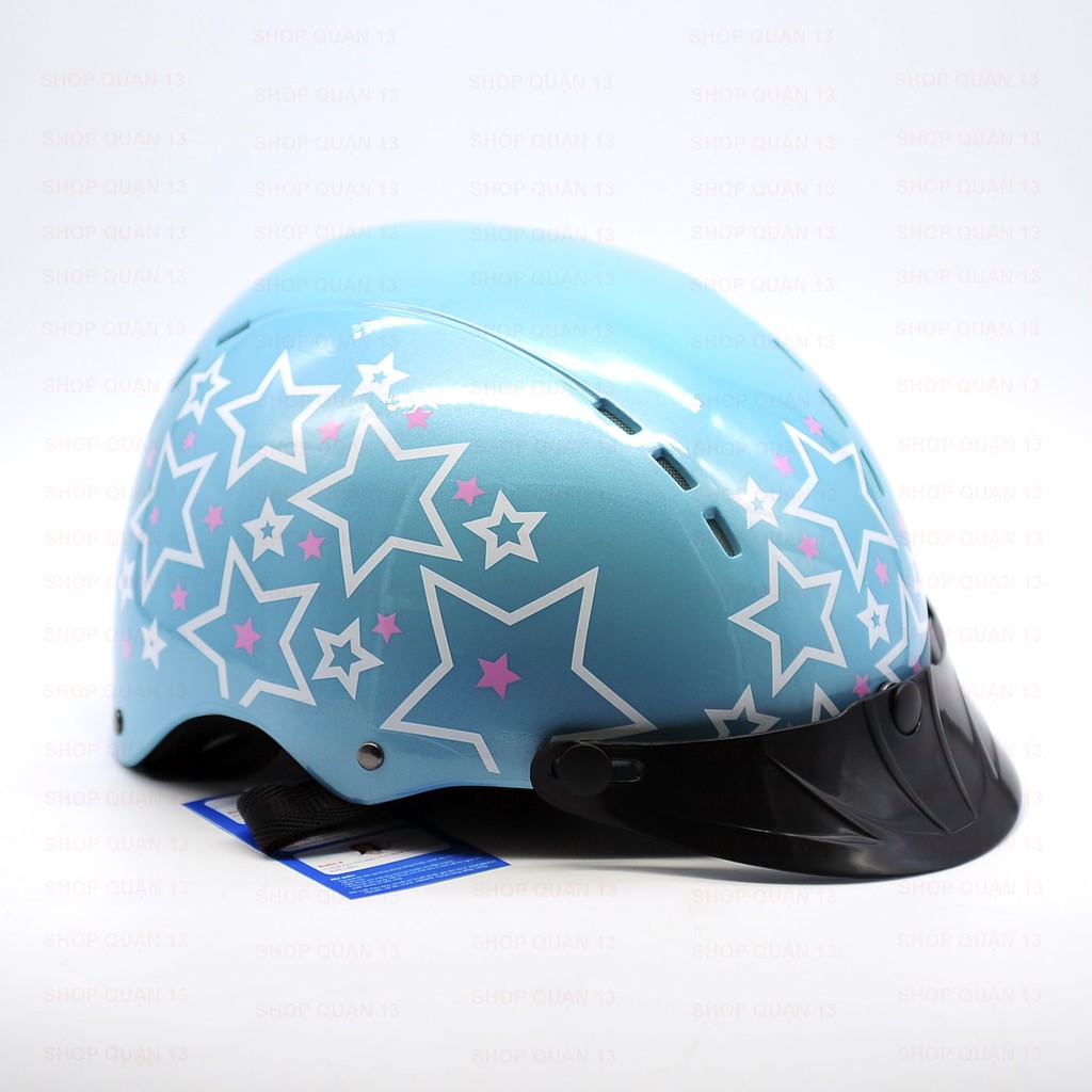 Mũ Bảo Hiểm 1/2 Đầu Protec 02 Màu Không Kính - Vòng Đầu Từ 54 đến 58cm [*]