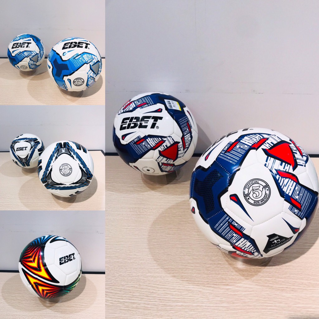 [HCM]Quả bóng đá EBETE MAY CM8.01 - Quả bóng đá giá rẻ của hãng Động Lực dành cho lứa tuổi thiếu niên thiếu nhi (Tặng Kèm Kim + Lưới Đựng Bóng)