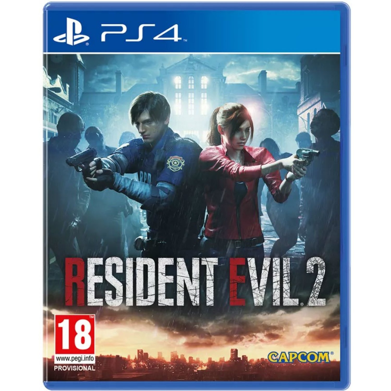 Đĩa game ps4: resident evil 2 remake