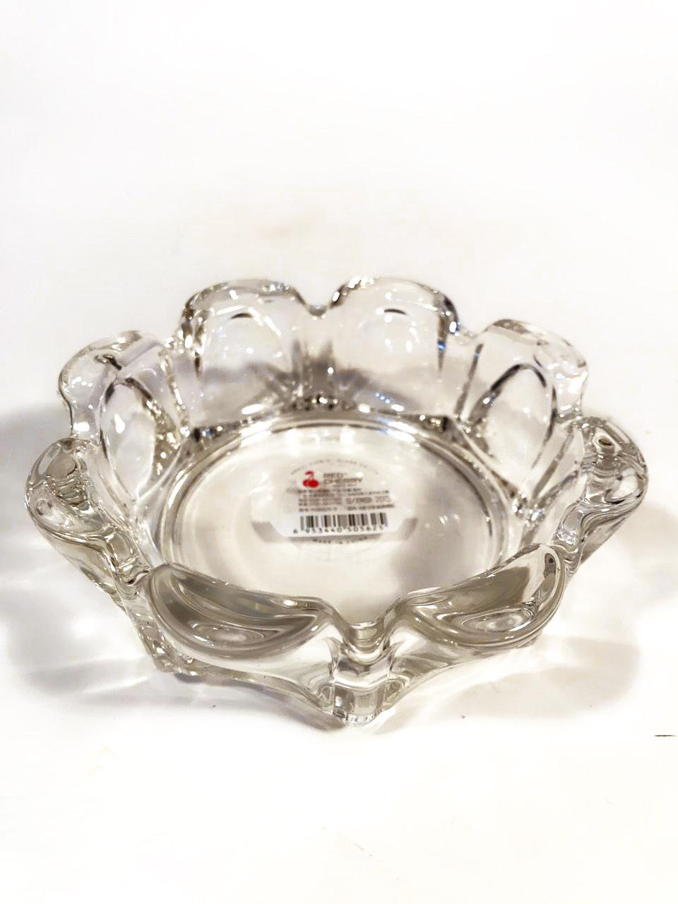 Gạt tàn thủy tinh - Gạt tàn thuốc lá thủy tinh - gạt tàn đẹp 12x6 cm