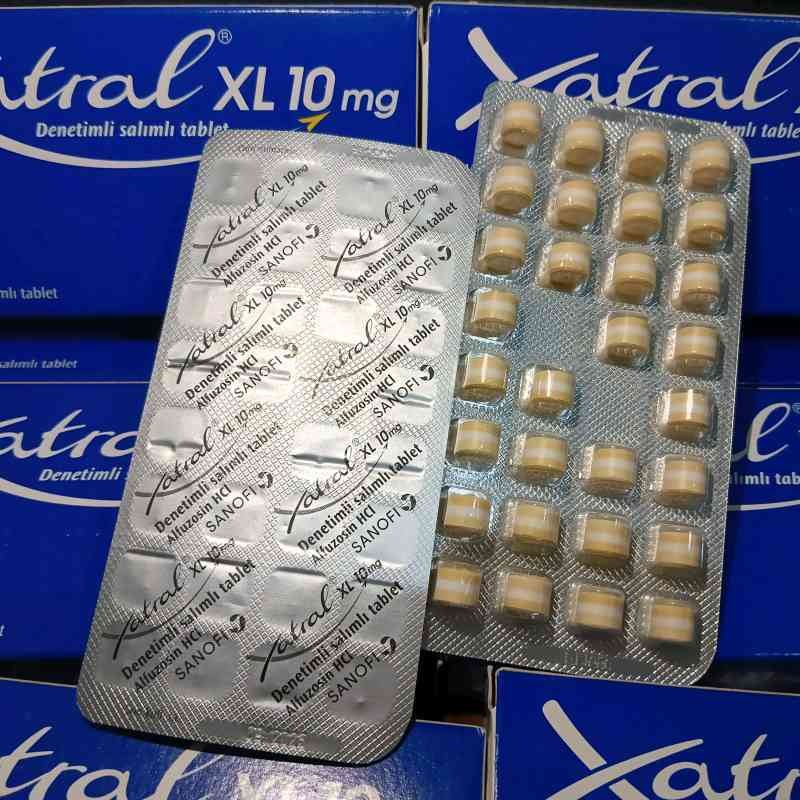 Viên uống Xatral XL 10mg giảm phì đại tuyến tiền liệt, bí tiểu
