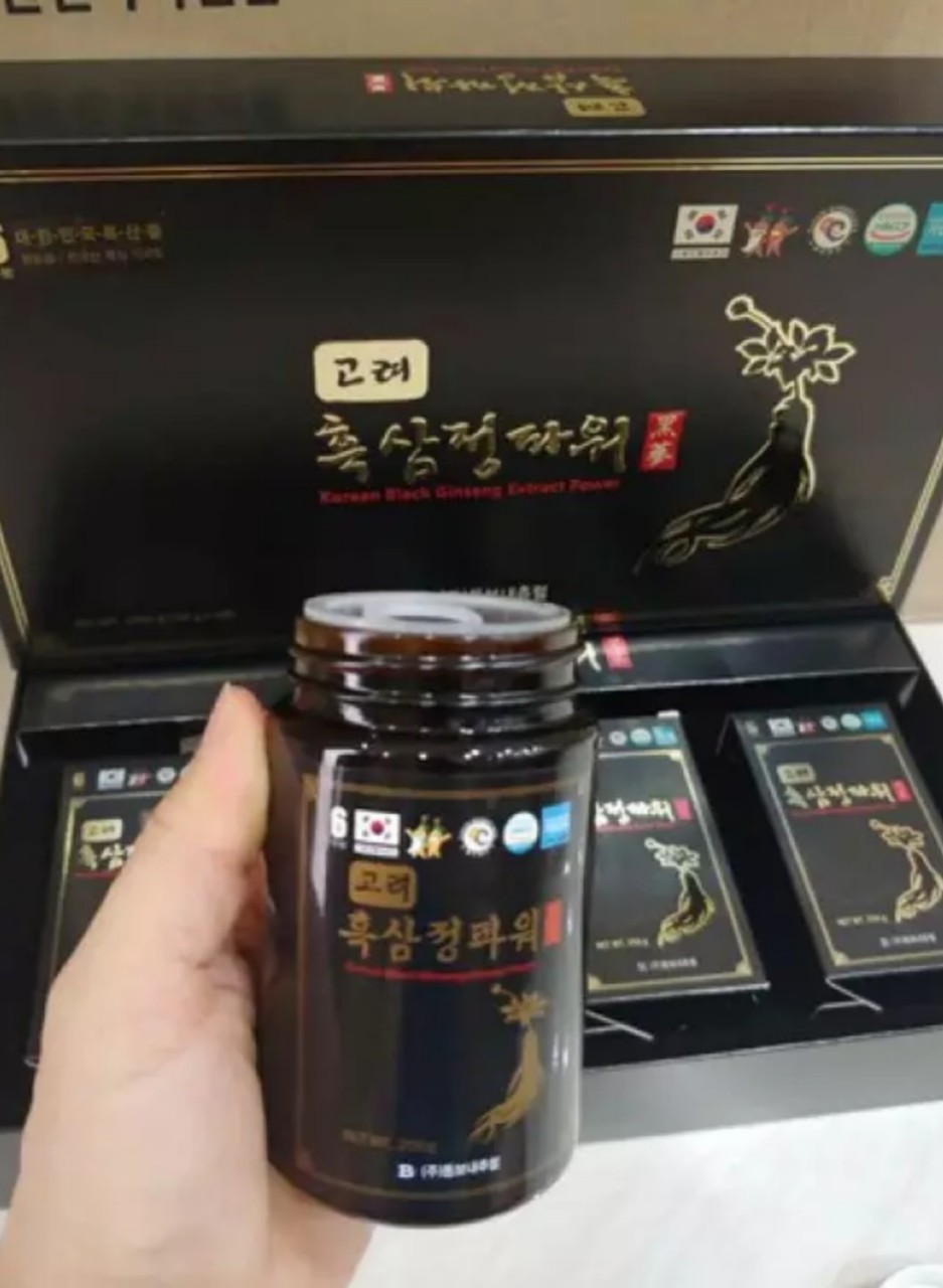 Hộp Đơn Cao Hắc Sâm Nội Địa Hàn Quốc 1 Lọ 250g