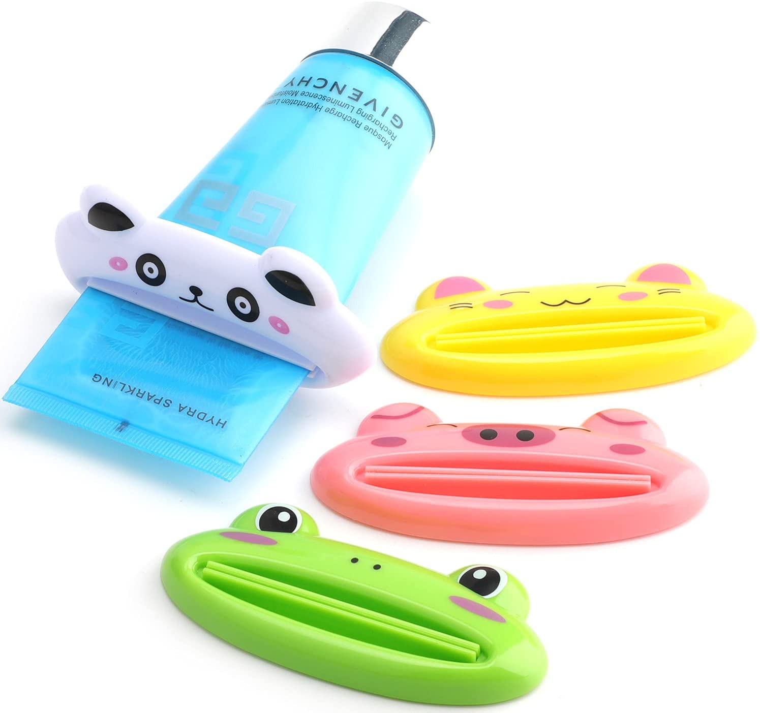 [Sống thông minh] Set 2 Dụng cụ nặn kem đánh răng - nặn mỹ phẩm tiết kiệm Hình Thú