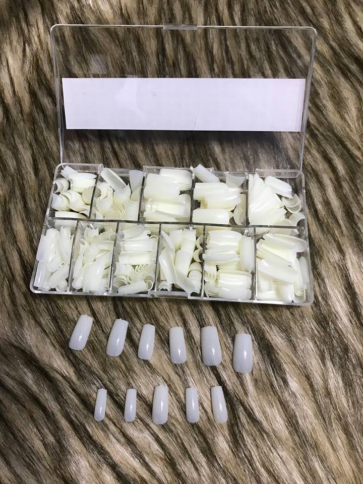Móng dán hsm vuông, móng up fom vuông nail samsam