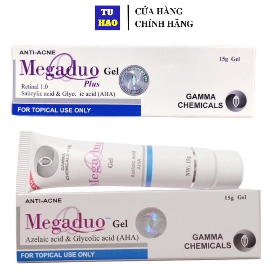 Gel trị mụn trứng cá megaduo 15g