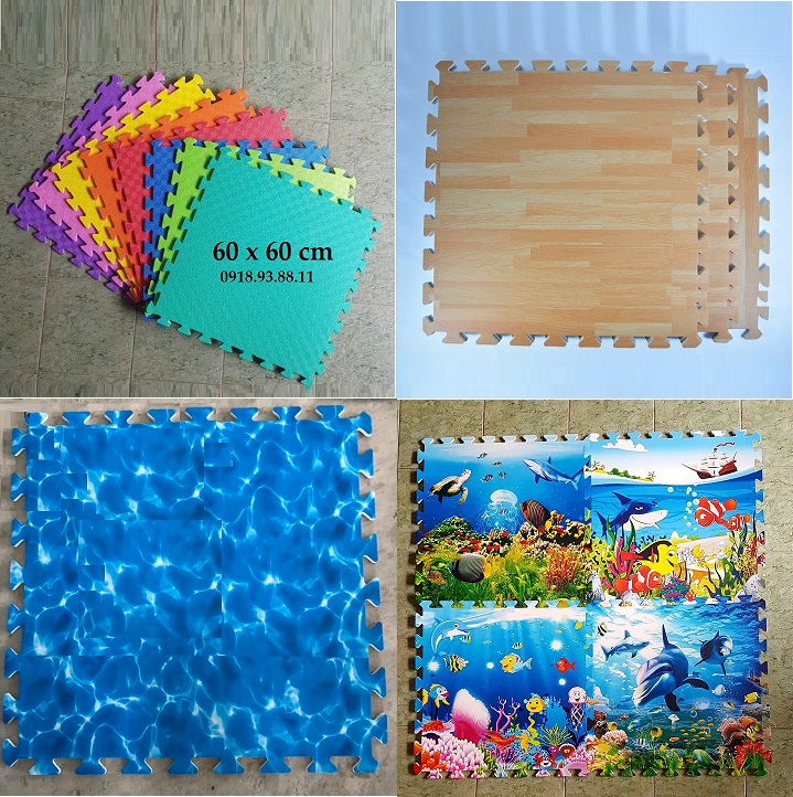 Thảm xốp trải sàn - thảm ghép trải sàn