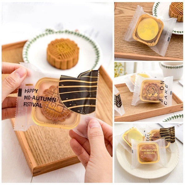 Khay + Túi đựng bánh trung thu 50-100g Moon cake