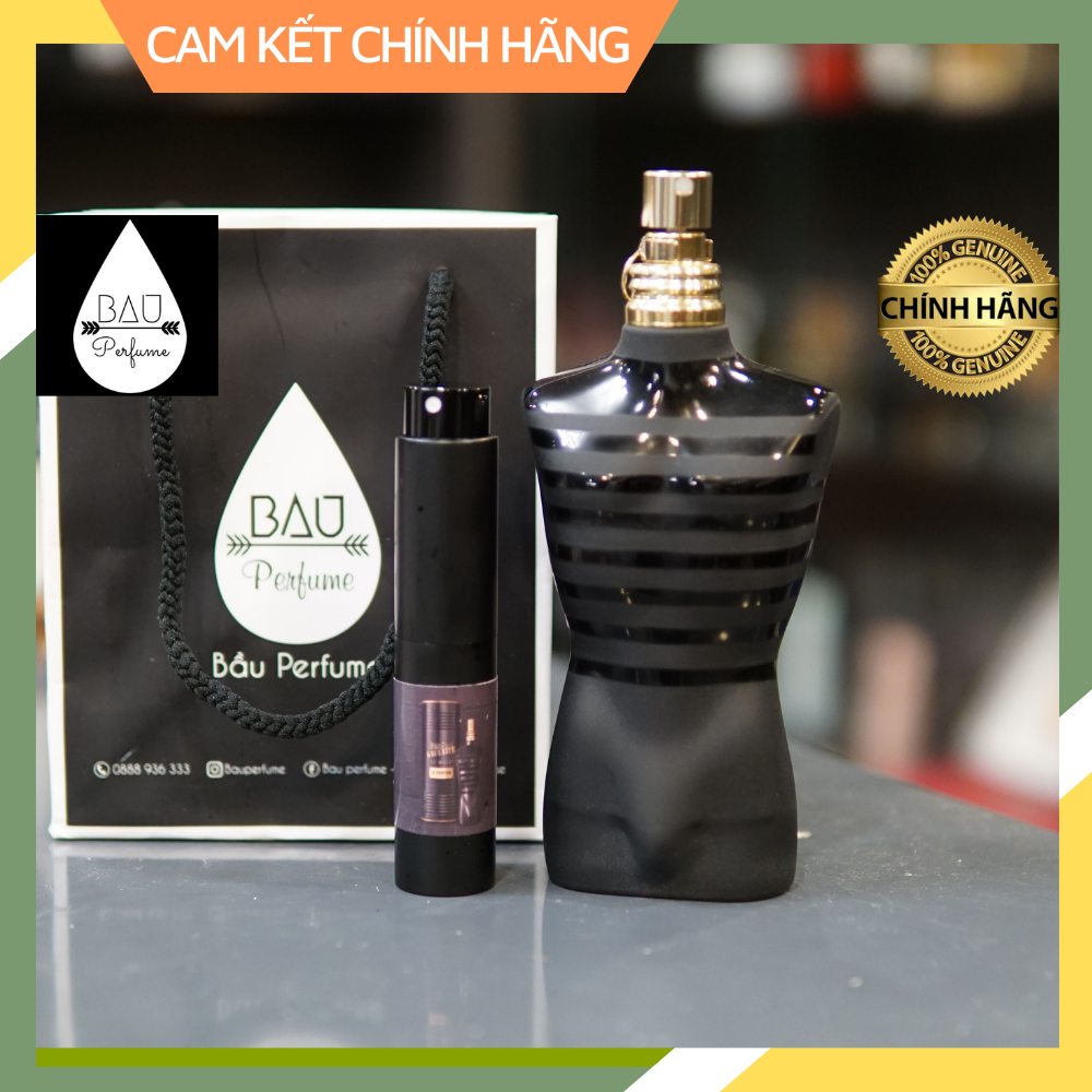 Nước hoa hoa mini cao cấp Jean Paul Gaultier Le Male Le Parfum _mẫu thử 10ml - 20ml - 30ml