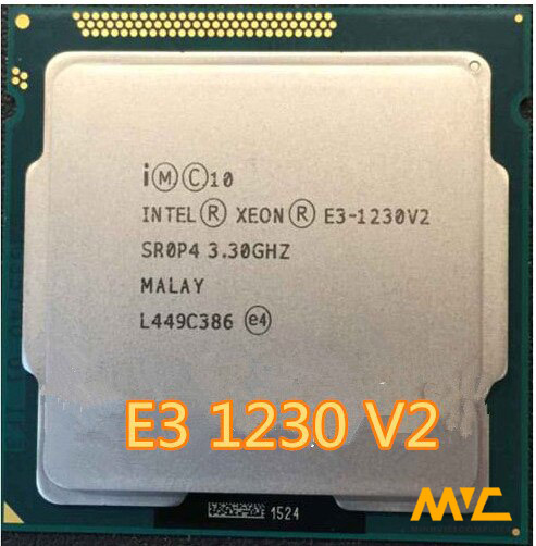CPU Xeon 1230v2, mạnh tương đương i7 3770, 8M Cache Upto 3.50 GHz 4 nhân 8 luồng Socket 1155 (đã qua sử dụng)