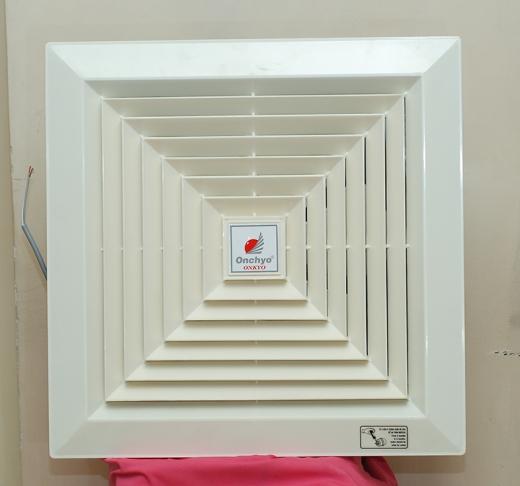 [HCM]QUẠT THÔNG GIÓ GẮNG TRẦN FVCT25 LHP6[KHUNG 30cm có ống gió