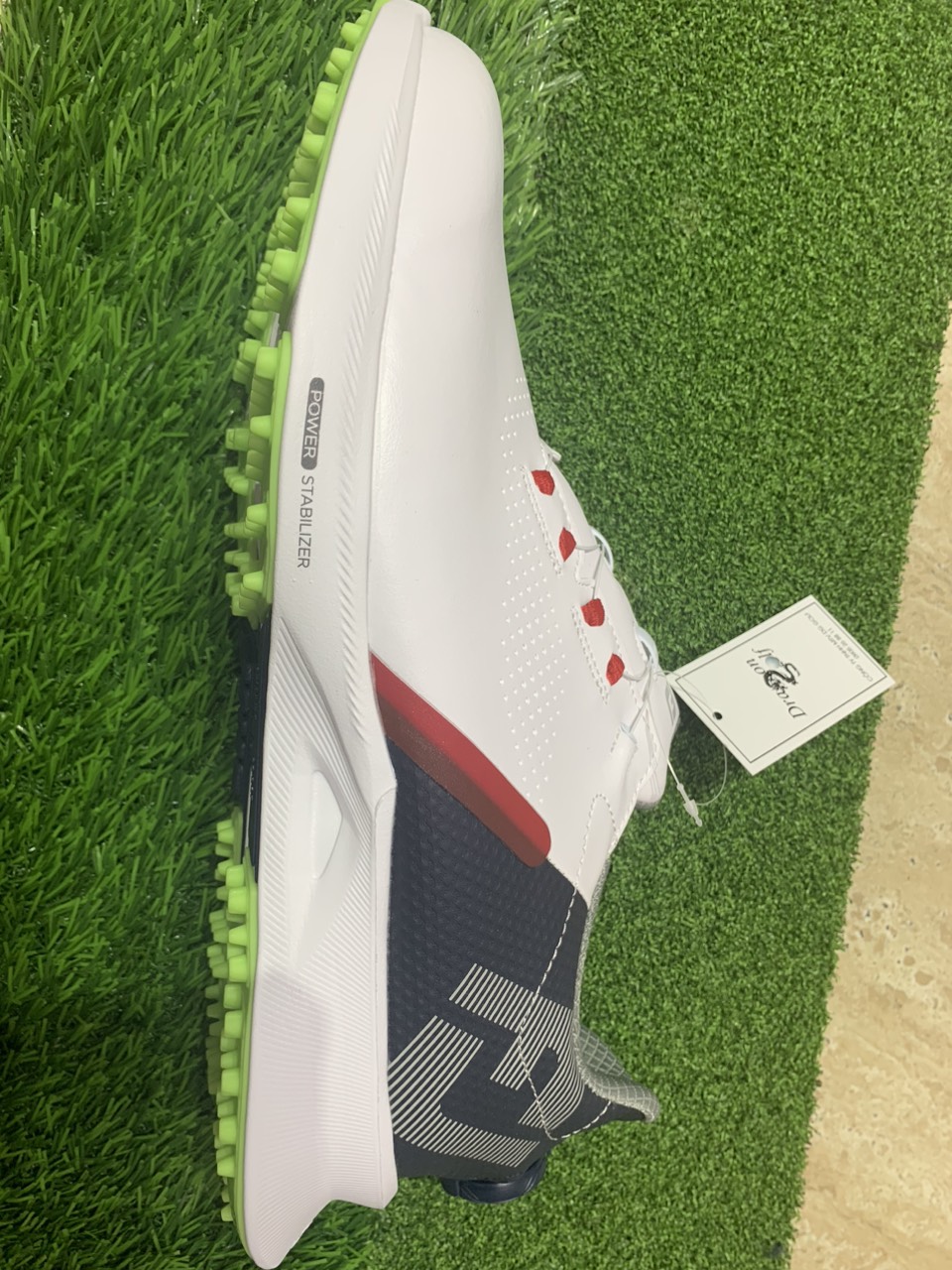 Giày FJ CF FUEL SPKL BOA 53095XW - Trắng xanh Chính hãng 100% golf shoes