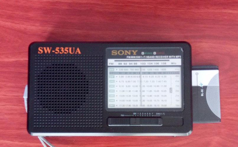 đài radio sony sw535UA nghe chuẩn dành cho người già