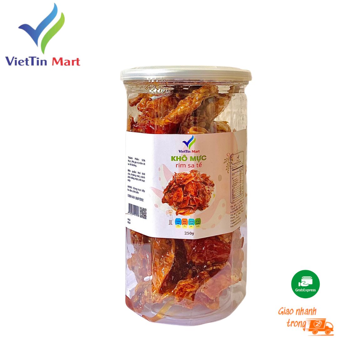 1KG MỰC NGÀO TỎI ỚT - Đặc Sản Bình Định - Viettin Mart