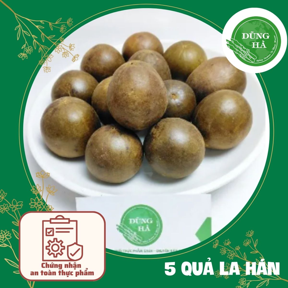 Combo 5 Quả La Hán sấy khô quả to thơm ngon hàng chuẩn Hà Giang