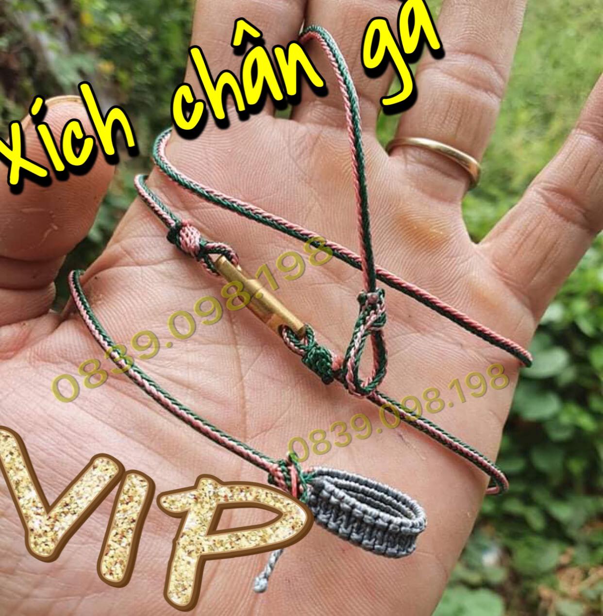 Xích chân gà rừng siêu bền đam mâu malai