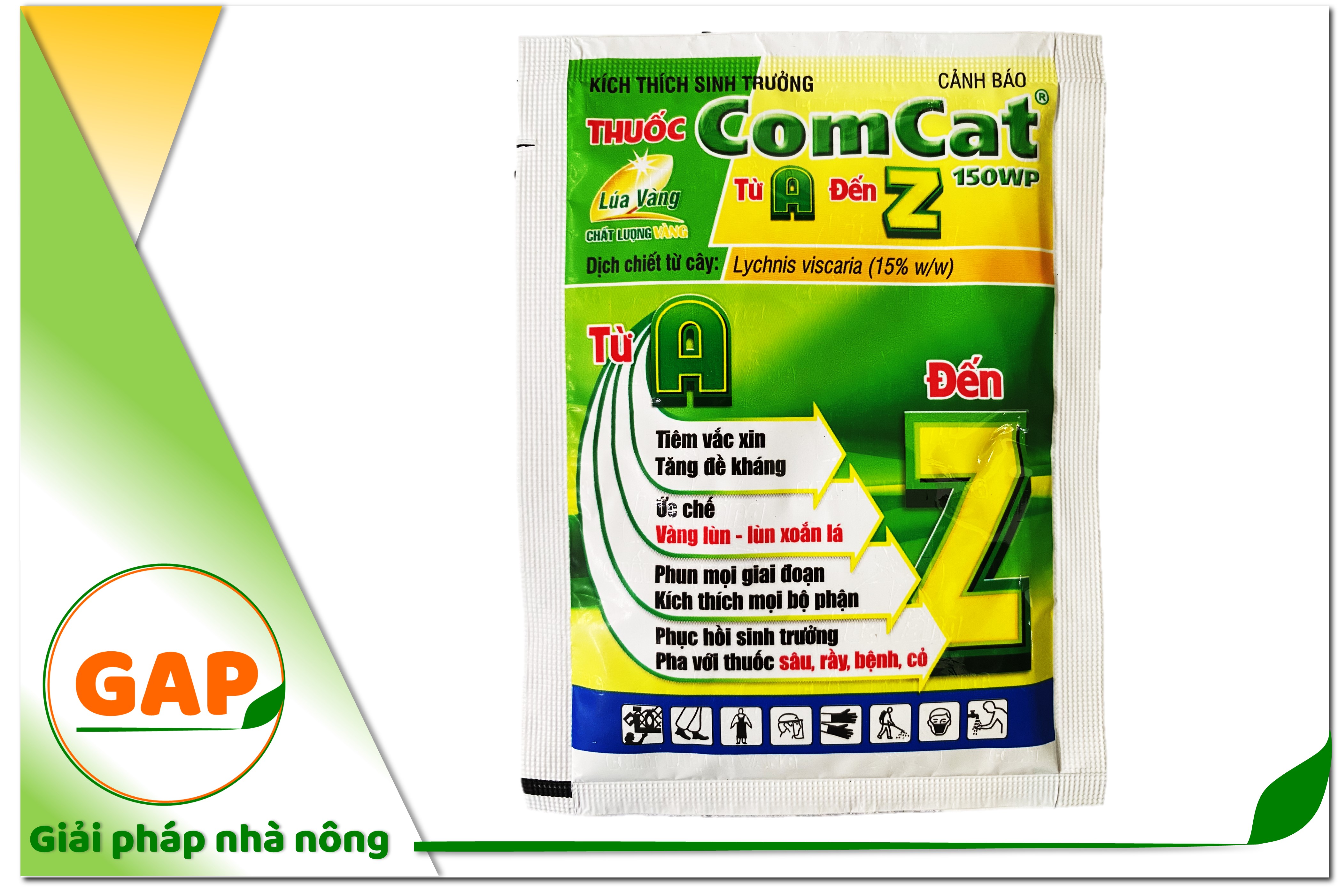 [HCM]Comcat 150WP AZ (7,55gr) Kích thích sinh trưởng cho cây trồng