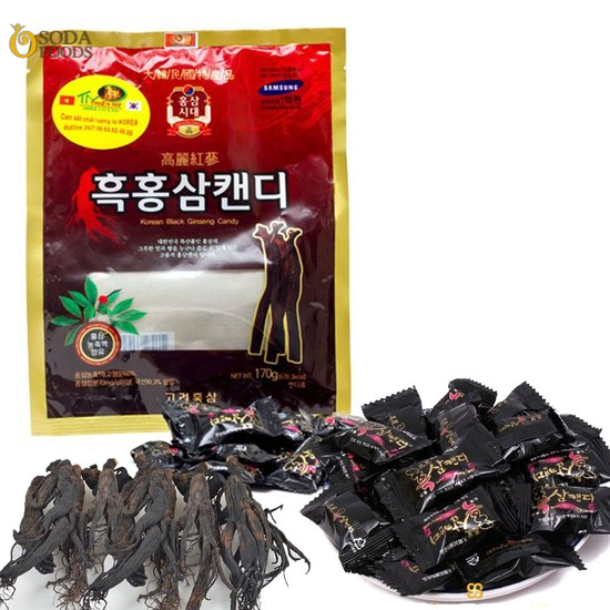 Kẹo hắc sâm hàn quốc 170gr - kẹo sâm hàn quốc