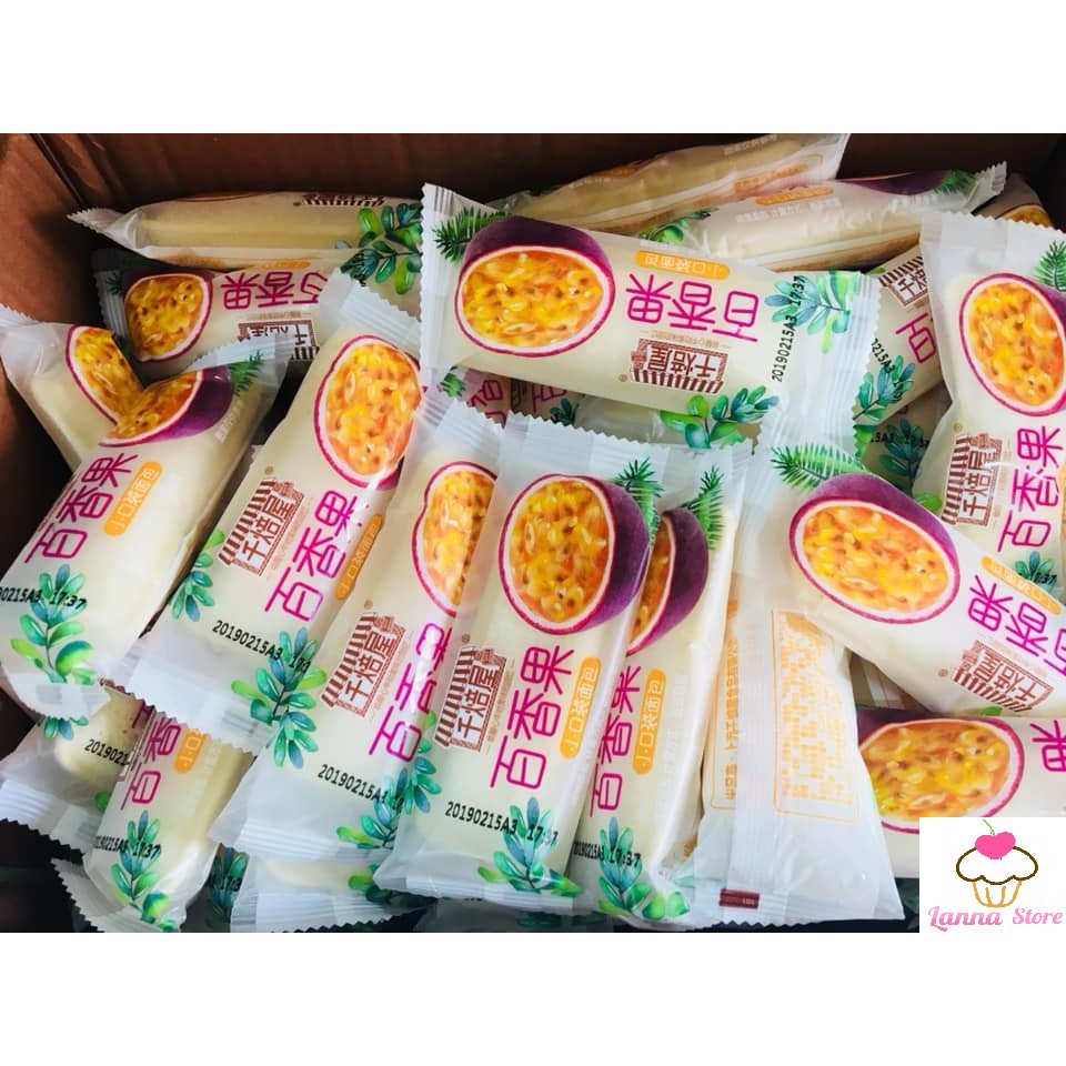 Thùng 2kg bánh sữa chua vị chanh dây cheese pocket - đài loan