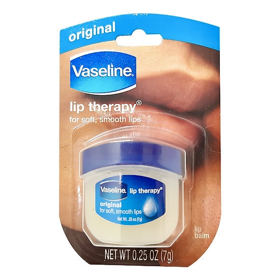 Sáp dưỡng môi mềm mịn không mùi vaseline 7gr
