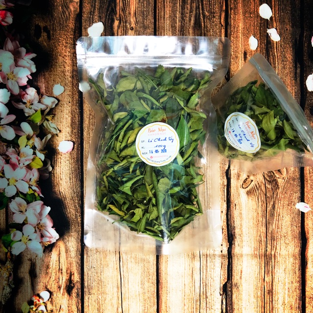 100gr lá chanh sấy khô