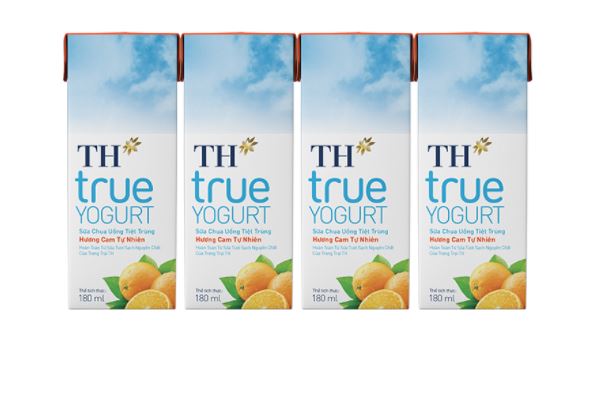 🍓🍇🍊 sữa chua uống 3 vị th thơm ngon lợi đường ruột - th true yogurt 🍓🍇🍊 1 thùng 12 vỉ mix vị