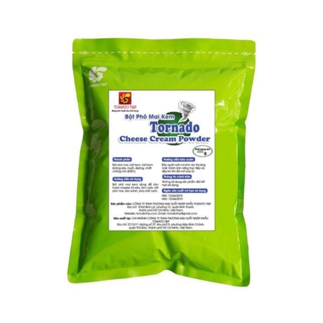 Bột Phô mai Kem Tornado 500g (cheese cream powder)
