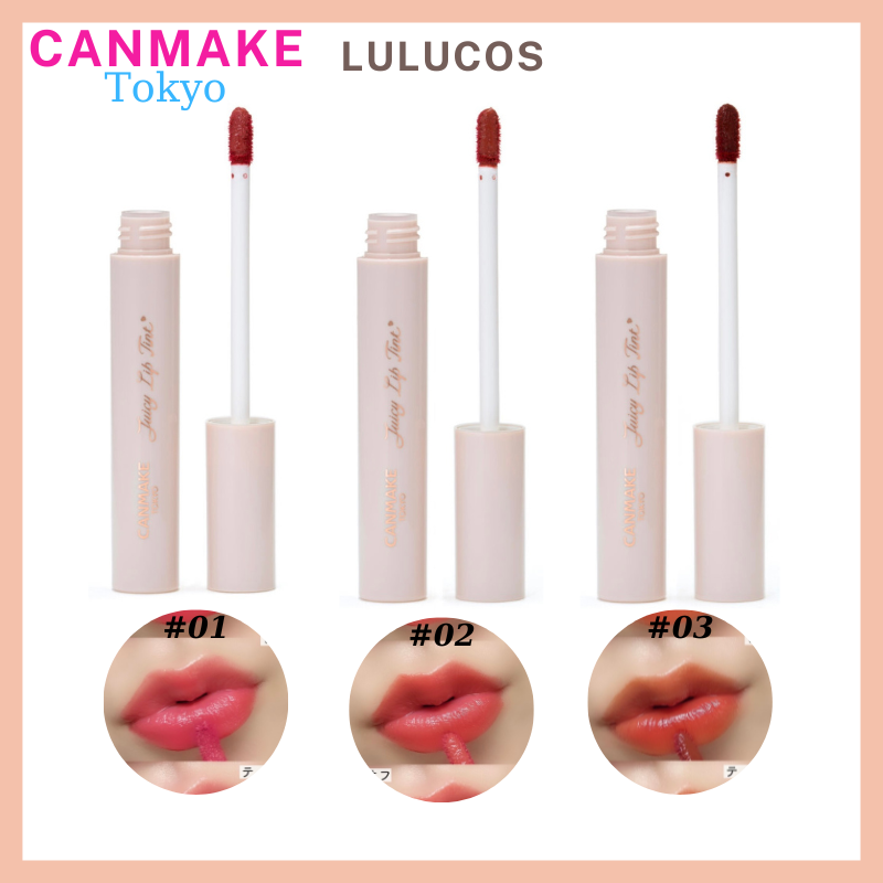 Son canmake juicy lip tint lâu trôi nội địa nhật lulucos