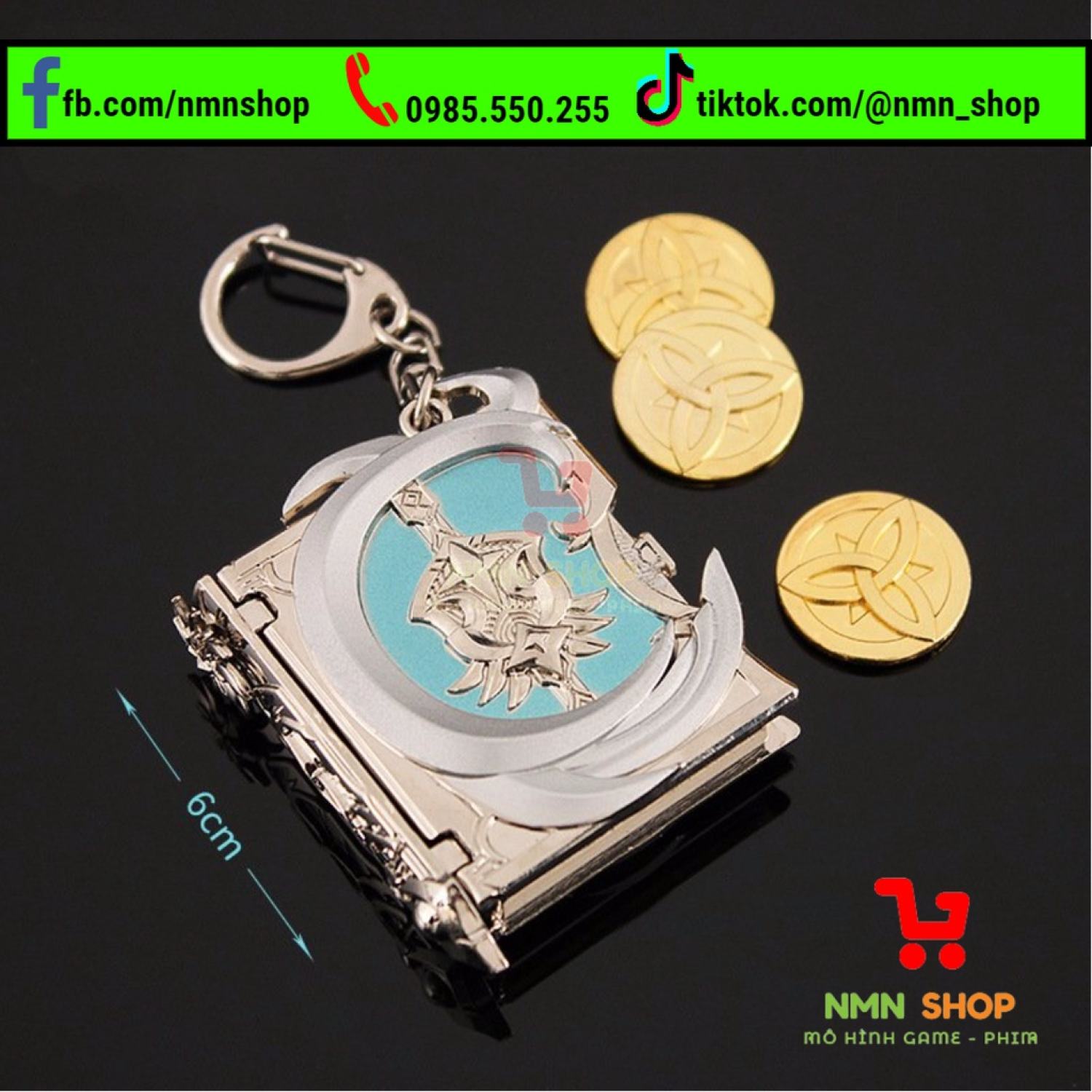 Mô hình game Genshin Impact - Điển Tích Tây Phong 6cm