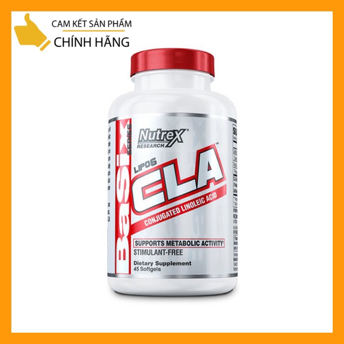 Nutrex cla lipo6 180 viên - viên uống đốt mỡ - giảm cân - siết cơ - hỗ trợ sức mạnh, tăng cơ hiệu quả