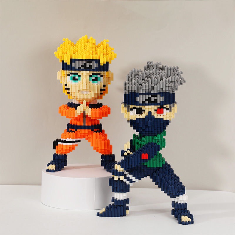 Lego 3D Naruto đồ chơi lắp ghép mô hình nhân vật