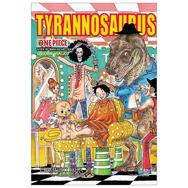 Fahasa - One Piece Color Walk Tyrannosaurus - Tuyển Tập tranh Eiichiro Oda - Tập 7