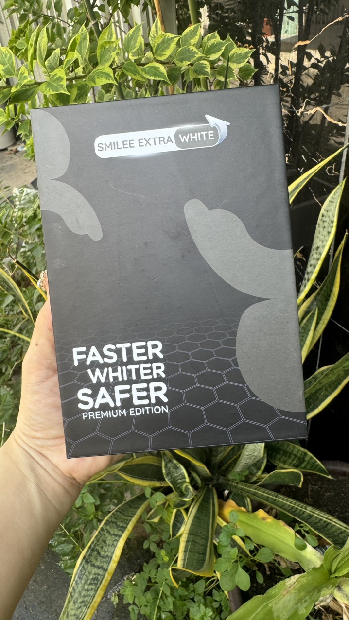 [TẶNG GEL Ê BUỐT ]Smilee Extra-Tẩy trắng răng tại nhà Smilee cao cấp Làm Trắng Răng Tại Nhà Nhập USA