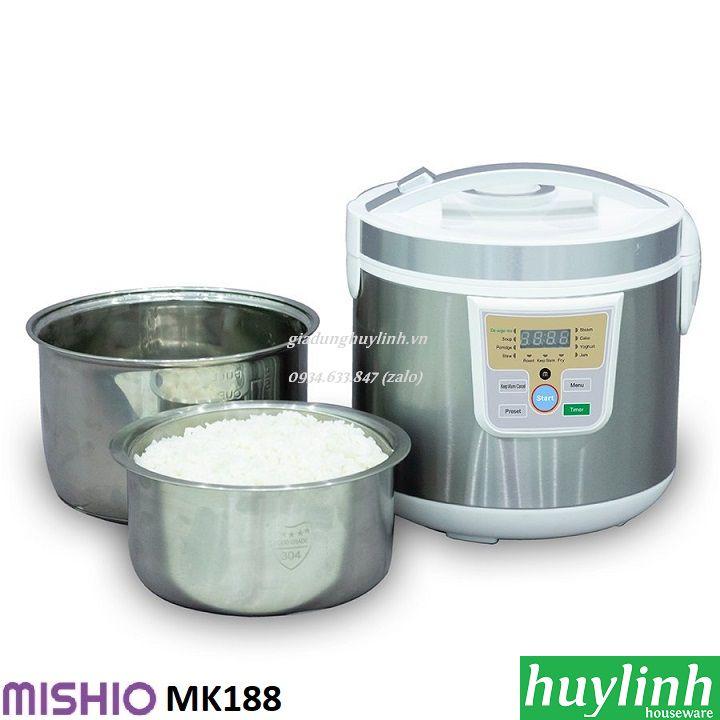 Nồi cơm điện tách đường mishio mk188 - 1.8 lít