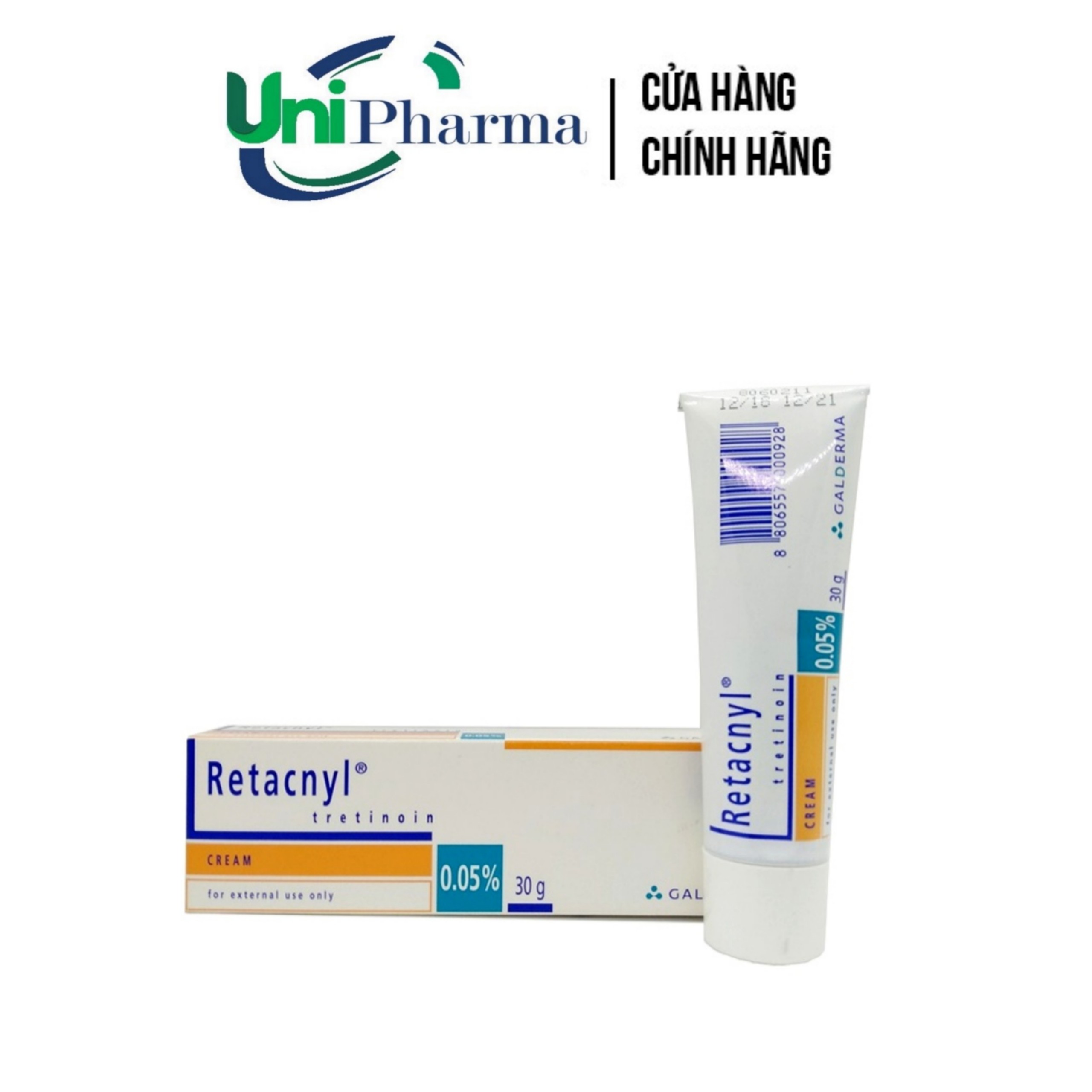 Kem giảm mụn Retacnyl, giảm mụn, chống lão hoá