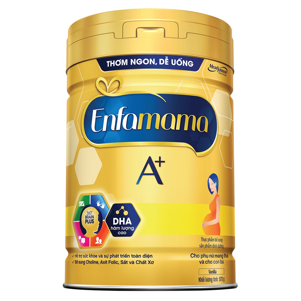 Sữa bầu enfamama a+ 870g - mẫu mới