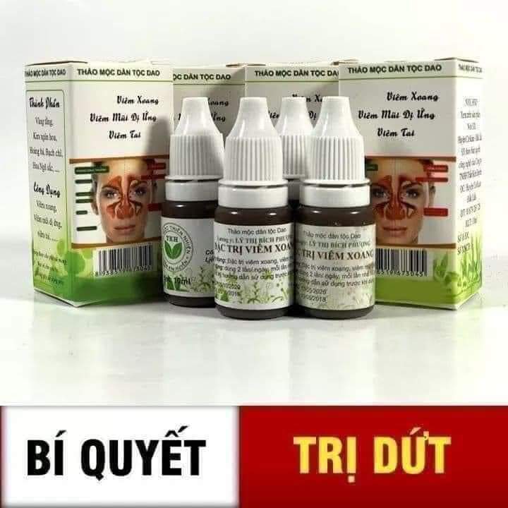 Thảo mộc dân tộc dao giảm viêm xoang