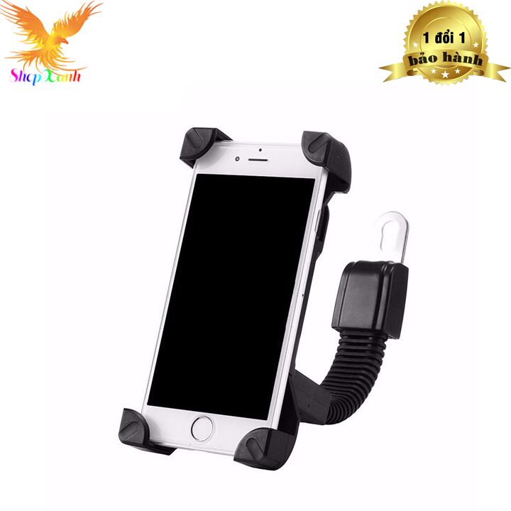 [HCM] Giá Đỡ Điện Thoại, Kẹp Điện Thoại 4 Cạnh Cho Xe Máy 5*