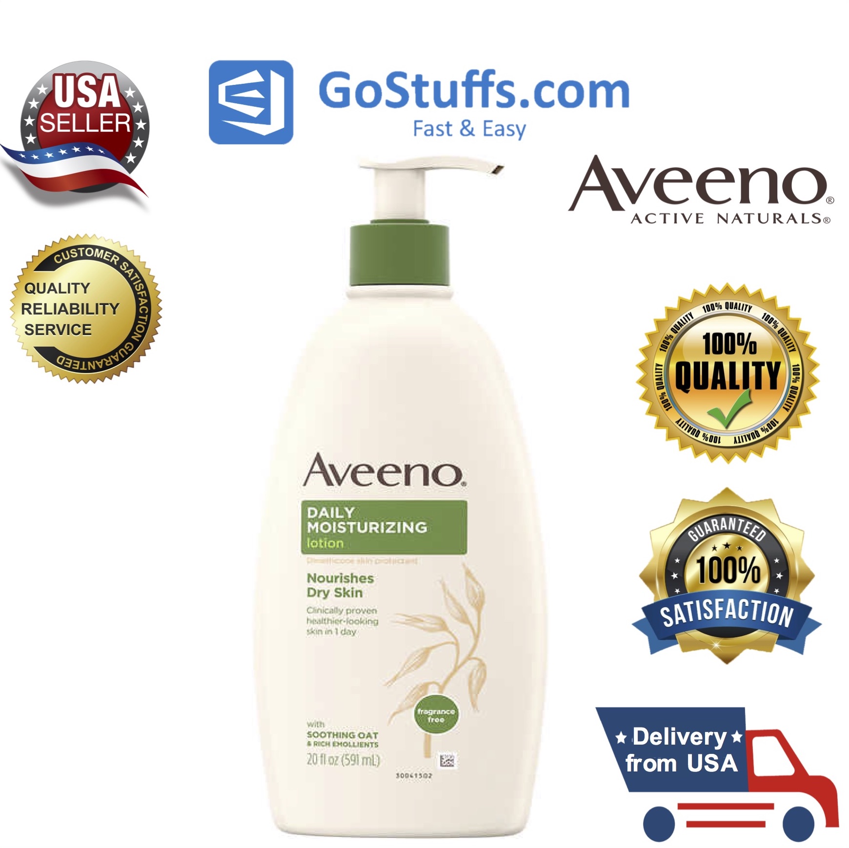 Kem dưỡng ẩm toàn thân Aveeno Daily Moisturizing Body Lotion 591ml