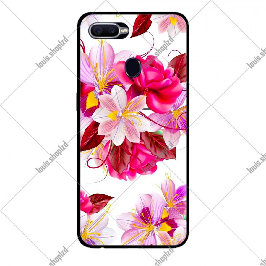 Ốp lưng dành cho oppo a12 - a7 - a5s mẫu hoa hồng