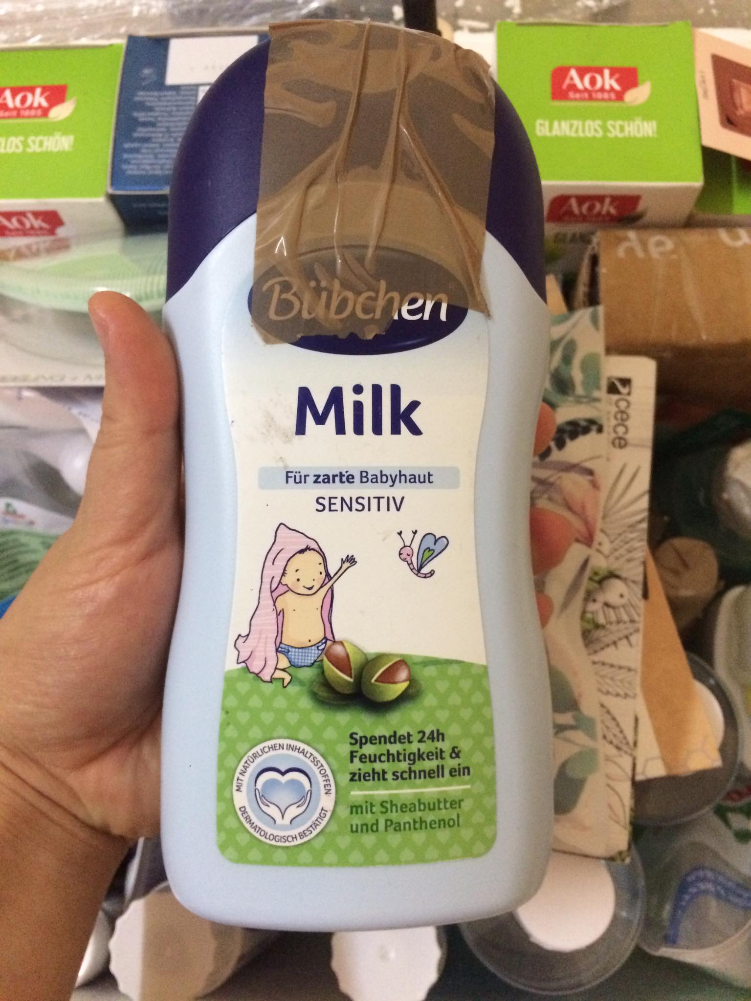 Kem dưỡng ẩm cho bé từ sơ sinh B bchen Sensitive Milk