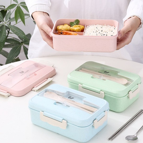 [HCM]HỘP CƠM GIỮ NHIỆT - HỘP CƠM ĐƯỢC LÀM BẰNG CHẤT LIỆU LÚA MẠCH CAO CẤP CÓ THIẾT KẾ VỚI GIÁ ĐỠ ĐIỆN THOẠI TẶNG KÈM MUỖNG ĐŨA - HỘP CƠM VĂN PHÒNG NHỎ GỌN TIỆN LỢI DỄ MANG THEO