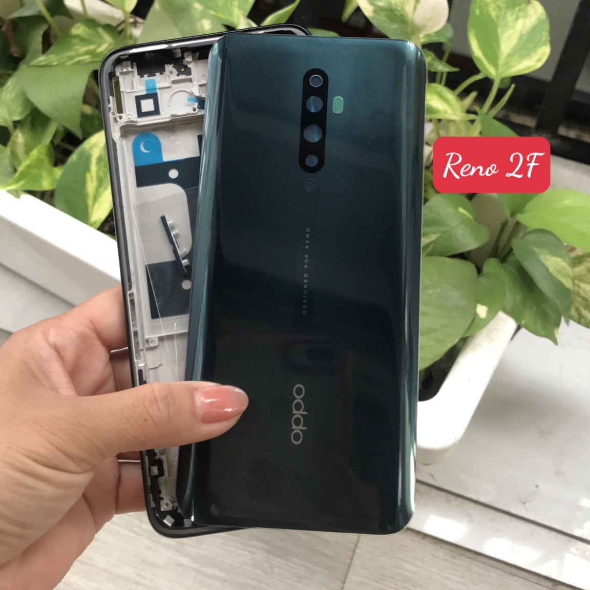 Bộ xương vỏ oppo reno 2f, reno2 f zin