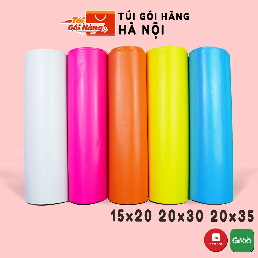 Túi Gói Hàng Niêm Phong TN 15x20, 20x30, 20x35cm Cuộn 100 Cái - Có Dán Chống Bóc - In Logo Theo Yêu Cầu